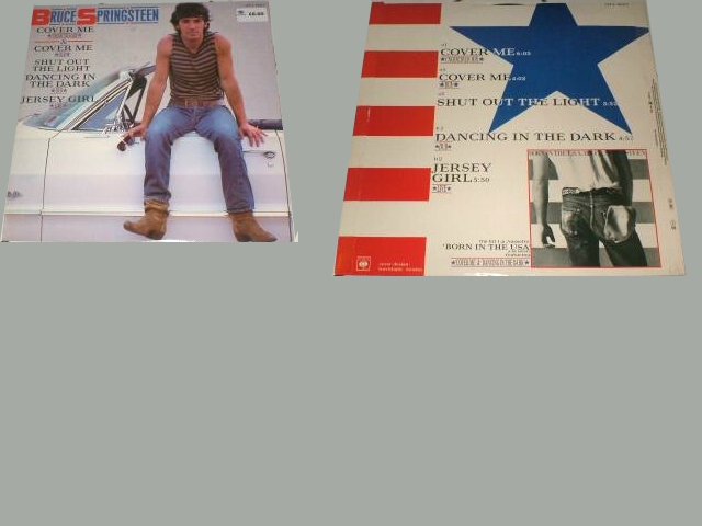 Bruce Springsteen - COVER ME (2 MIXES) - SHUT OUT … / DANCING - JERSEY